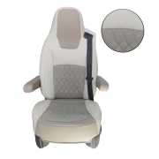 Housses de si�ge Captain Chair Ducato avec ceinture int�gr�e