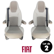 Housses de si�ge Captain Chair Ducato avec ceinture int�gr�e