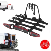 Porte-vlos pour attelage SPINDER SL3 coulissant portes battantes fourgon