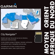 Cartographie Moyent Orient et Afrique du Nord pour GPS Garmin