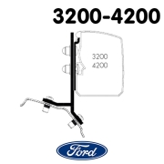 Adaptateur Store Thule 3200 / 4200 Ford Transit Custom et Tourneo