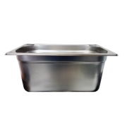 vier rectangulaire inox
