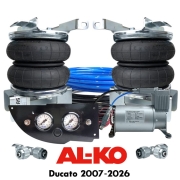 Suspension Assist'air ALDEN  + compresseur pour Ducato ALKO