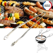 Pince barbecue inox à roulettes GRILL UP