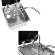 �vier � couvercle avec robinet Carbest