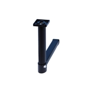 Pied de table rabattable Noir 67,5cm