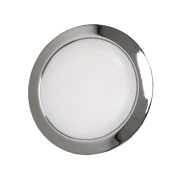 Spot LED Chrom 12V 2W 65mm encastrable