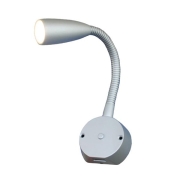 Spot LED gris 10-30V 1W USB