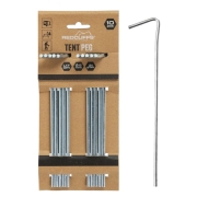 Jeu de 10 piquets mtal 17 cm