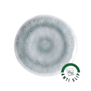 Assiette  dessert Melamine Pearl base anti-drapante