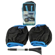 Chaussettes antiglisse Optima CAMPING CAR Taille L 215/70R15 + Gratte vitre OFFERT