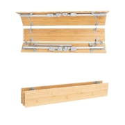 Table de camping Bambou Trigano 4 plis 100X60