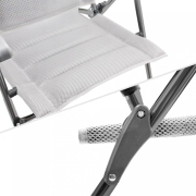 Fauteuil matelass alu Skye 3D Compact Gris BRUNNER