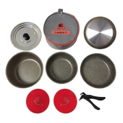 Popote alu LAVIJKA 18 cm 6 pièces
