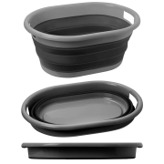 Bassine pliable en silicone avec poign�es Lotus Fold-Away 36 L BRUNNER