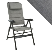 Fauteuil Alu Matelasse Gris Redcliffs