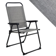 Chaise pliante Grise REDCLIFFS