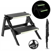 Marchepied Alu Pliant RUCKSTEP Black Fluo Brunner