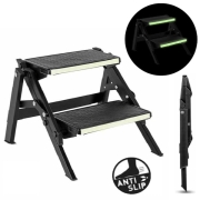 Marchepied Alu Pliant RUCKSTEP Black Fluo Brunner
