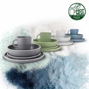 Lot de vaisselle Mlamine DOLOMIT anti-drapant