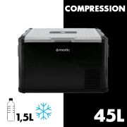 Glacire 45L  compression 12/24V et 230V MESTIC MCCP-45 AC/DC