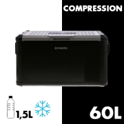 Glacire 60L  compression 12/24V et 230V MESTIC MCCP-60 AC/DC