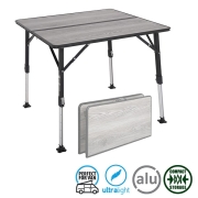 Table ultra lgre ELUTOP COMPACK Brunner 80x80cm