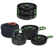 Popote alu 18 cm 3 pices Redcliffs
