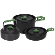 Popote alu 18 cm 3 pices Redcliffs