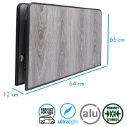 Table ultra lgre ELUTOP COMPACK Brunner 120x60cm