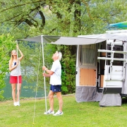 Auvent porte arrire pour Ducato Fiamma
