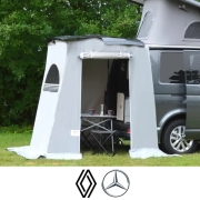 Auvent hayon Spacecamp pour Mercedes Vito depuis 2014 et Renault Trafic depuis 2015