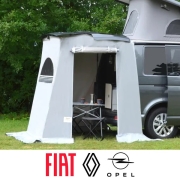 Auvent arrire double porte Spacecamp CLAIRVAL Renault Trafic depuis 2015