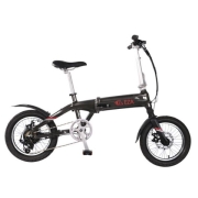 Vlo  assistance lectrique pliable Key West 16'' 7.8Ah EZA Noir