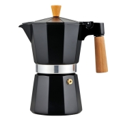 Cafetire Italienne Noire Holiday Travel 6 tasses