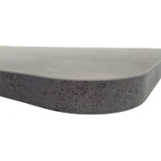 Plateau de table lger aspect bton