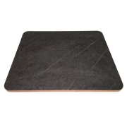 Plateau de table lger aspect marbre