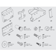 Adaptateur Store Thule 5200 Ford Transit H3
