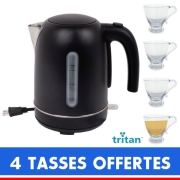 Bouilloire Minuwatt Kettle 1.7L Noir 750W Brunner