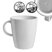 Hot Mug 30cl Odette gris clair