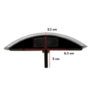 Poigne intrieure bord argent 12,5 cm