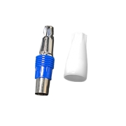 Fiche coaxiale mle 9,52 mm