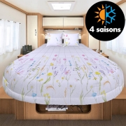 Lit tout fait All Seasons FLORALIE Lyocell et Percale