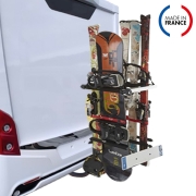 Porte-skis sur attelage Ares A022P Mottez