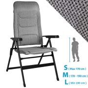 Fauteuil Aravel Vitachic Poivre & Sel BRUNNER