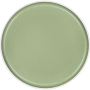 Assiette plate Melamine DOLOMIT Verte anti-drapante