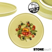 Assiette plate Mlamine 25cm DOLOMIT Jaune