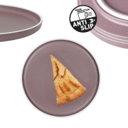 Assiette  dessert Mlamine 20cm DOLOMIT Rose