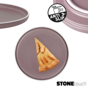 Assiette  dessert Mlamine 20cm DOLOMIT Rose