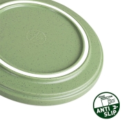 Assiette  dessert Melamine DOLOMIT Verte anti-drapante